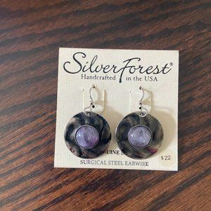 Silver Forest Earrings